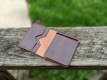 The Alder wallet in Horween Shell Cordovan