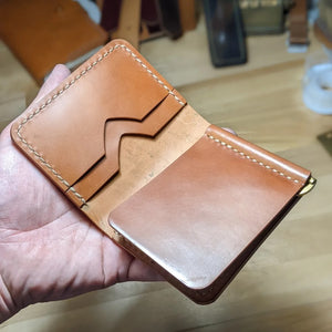 The Alder wallet in Horween Shell Cordovan