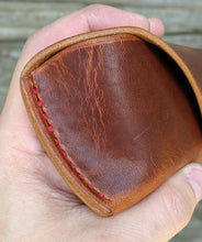 Glasses case in Horween Dublin English Tan