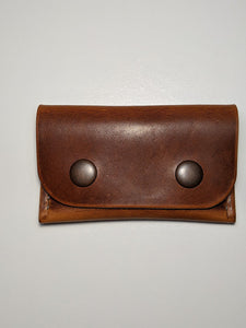 The Spruce Snap Wallet in Full Grain Leather