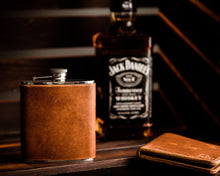 Leather Wrapped Flask