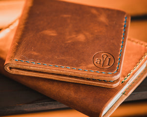 The Elm Bifold in Full Grain Leather
